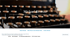 Desktop Screenshot of michaelreneau.com